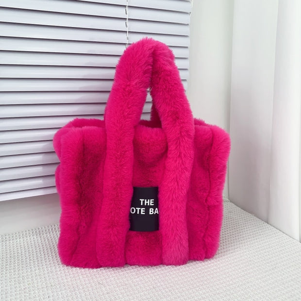 Designer Fur Tote Bag