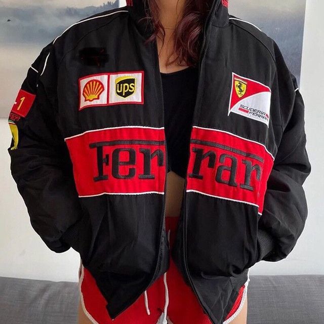 Unisex Bomber Racing Jacket