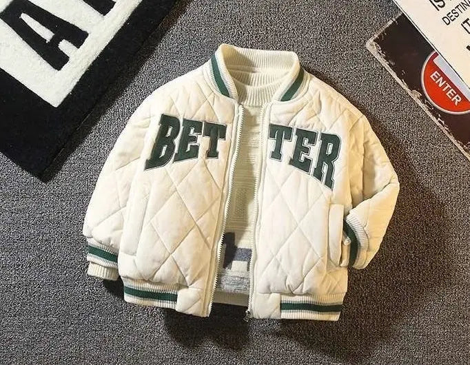 Kids "BETTER" Bomber Jacket