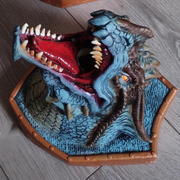 Fire Breathing Dragon Wall Sculpture