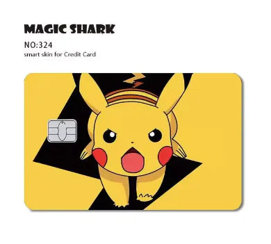 Cartoon PVC Stickers for Debit/Credit Cards