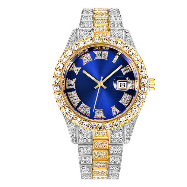 Diamond Roman Wrist Watch