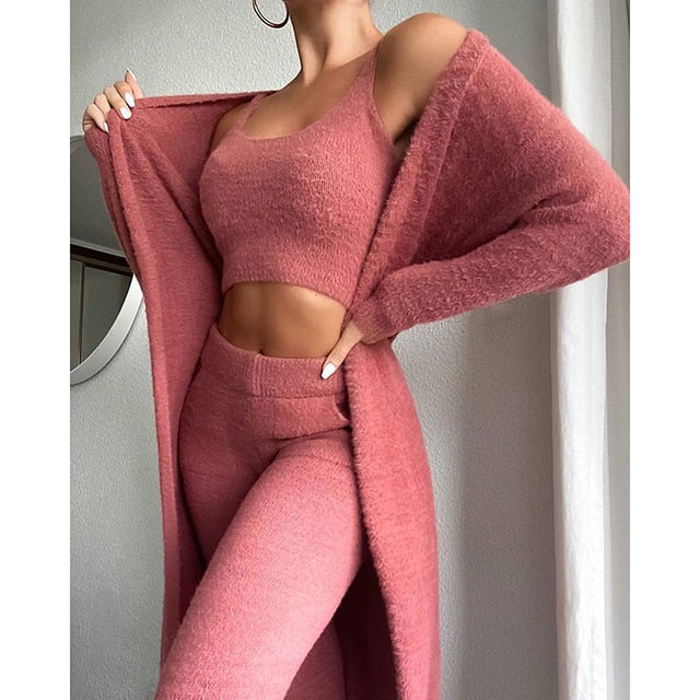 Cozy Cardigan Set