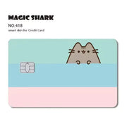 Cartoon PVC Stickers for Debit/Credit Cards