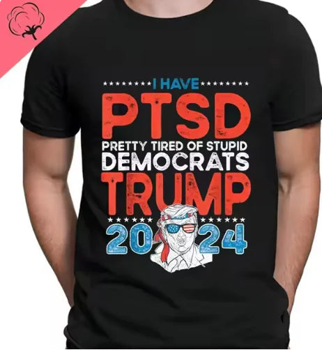 Trump Patriotic Graphic T-Shirt 2024