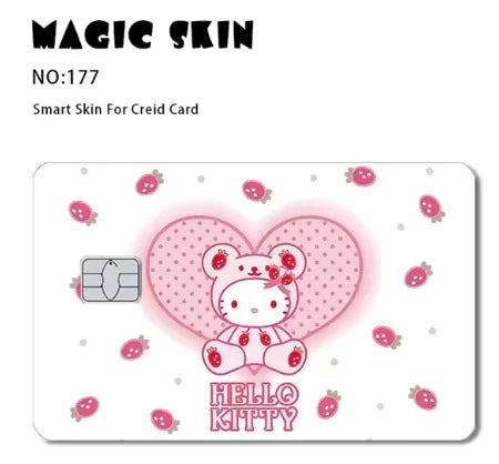 Credit Debit Hello Kitty PVC Film Skin Sticker