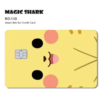 Cartoon PVC Stickers for Debit/Credit Cards