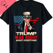 Trump Patriotic Graphic T-Shirt 2024