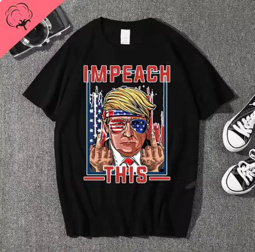 Trump Patriotic Graphic T-Shirt 2024