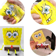 Cartoon Dish Sponge Holder with Drain Rack