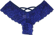 4 Pack Women Sexy Lace Underwear Lingerie Panties G-String Thong