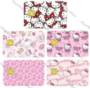 5 Pcs Hello Kitty Credit Debit Card Sticker