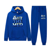 Men's 2-piece set Street Style Sportswear Track suit