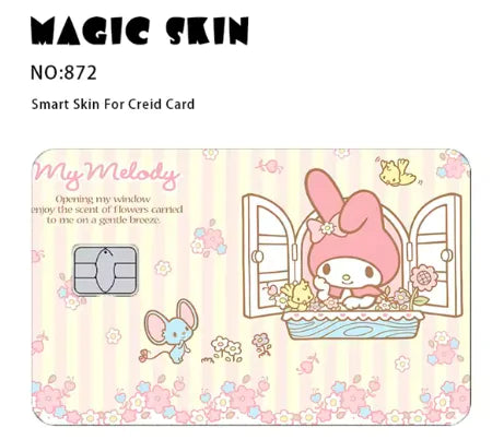 Credit Debit Hello Kitty PVC Film Skin Sticker