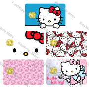 5 Pcs Hello Kitty Credit Debit Card Sticker