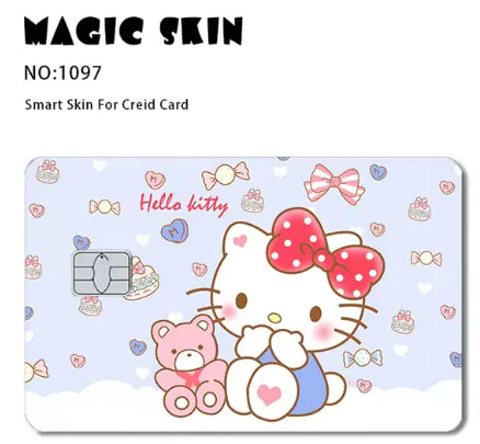 Credit Debit Hello Kitty PVC Film Skin Sticker