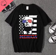 Trump Patriotic Graphic T-Shirt 2024