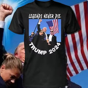 Trump Patriotic Graphic T-Shirt 2024