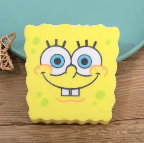 Cartoon Dish Sponge Holder with Drain Rack