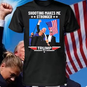 Trump Patriotic Graphic T-Shirt 2024