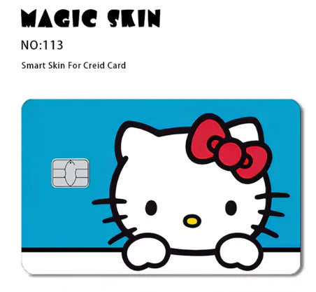 Credit Debit Hello Kitty PVC Film Skin Sticker