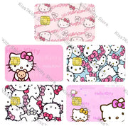 5 Pcs Hello Kitty Credit Debit Card Sticker