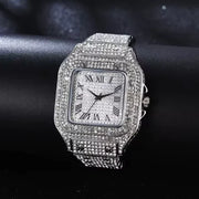 Moissanite Bust Down Watch - Unisex