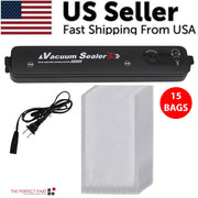 Vacuum Sealer Machine Food Preservation Storage Saver Automatic With Seal Bag