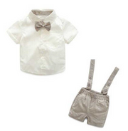 “HANDSOME GENTLEMAN” 2-PIECE BABY BOY OUTFIT