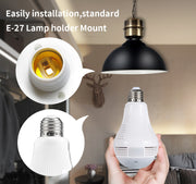 360 Degree Panoramic Wireless Light Bulb Camera