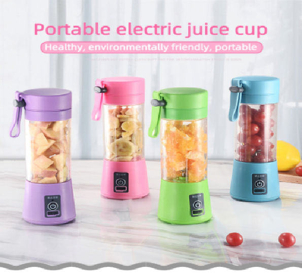 HA Portable Blender USB Mixer Electric Juicer Machine Smoothie Blender Mini Food Processor Personal Lemon Squeezer Orange Juicer