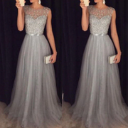 Elegant Prom Dress 2018 - Evening Gowns Sequin Dress