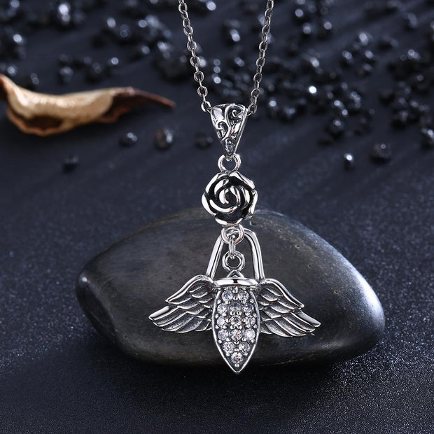 Wings of an Angel Sterling Silver Necklace