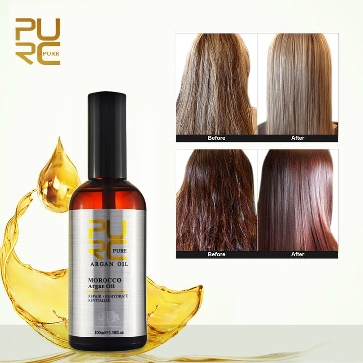 PURC Moroccan argan oil for hair