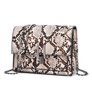 Crossbody Bags for Women Snake Print Shoulder Bag