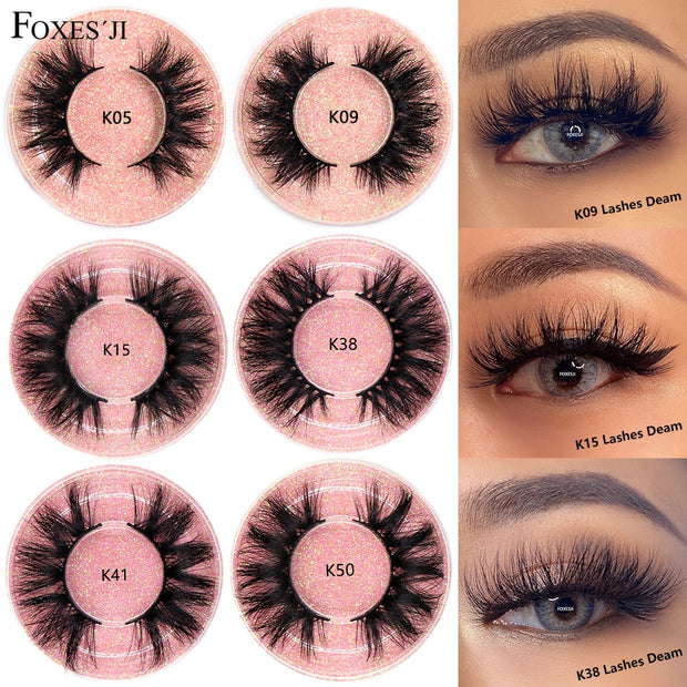 Mink Eyelashes Thick Fluffy Soft Eyelash Extension