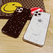 Moon Sparkle Sequins Silicone Case