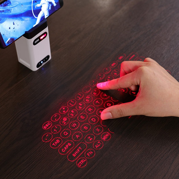 Bluetooth virtual laser keyboard Wireless Projection mini keyboard Portable for computer Phone pad Laptop With Mouse function