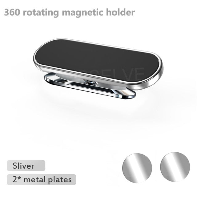 Oppselve Magnetic Car Phone Holder Rotatable Mini Strip Shape Stand