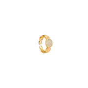 Zircon Circle Open Ring For Woman