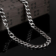 Large Thick Stainless Steel Chain Necklace 22"