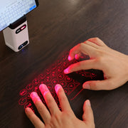 Bluetooth virtual laser keyboard Wireless Projection mini keyboard Portable for computer Phone pad Laptop With Mouse function