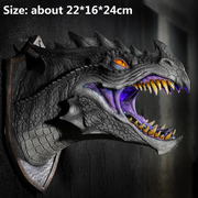 Fire Breathing Dragon Wall Sculpture