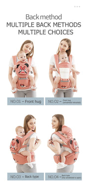 Disney Ergonomic Baby Carrier Infant Kid Baby Hipseat Sling Front Facing Kangaroo Minnie Baby Wrap Carrier For Baby Travel