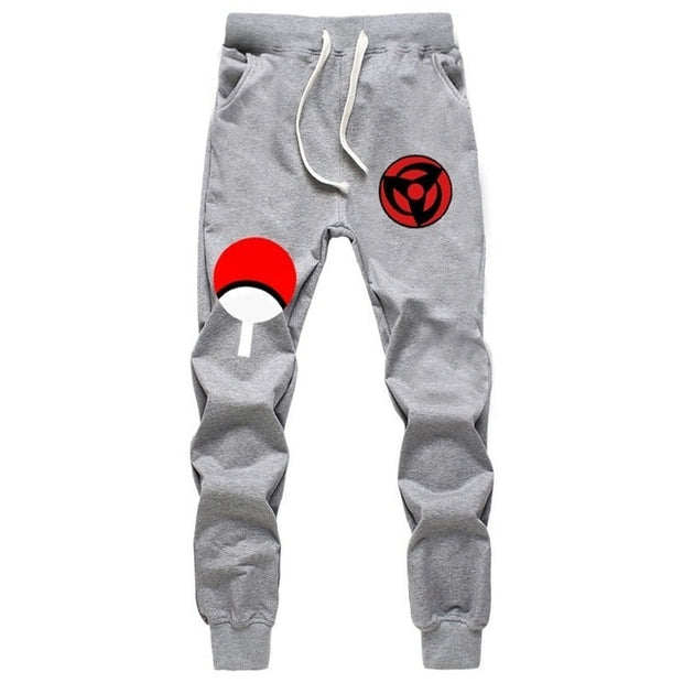 Anime Naruto Uchiha Sharingan Pants Autumn Winter Men Joggers Fitness Long Trousers Naruto Sasuke Luminous Sweatpants Plus Size