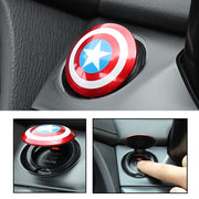 Push To Start Engine Ignition Superhero Cover