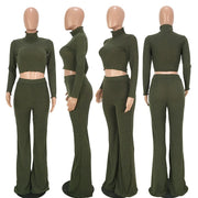 Fall Clothing 2 Piece Set Women Long Sleeve Top and Pants Set Lounge Wear Sets Womens Outfits