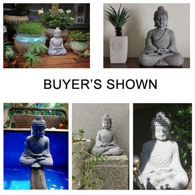 Vintage Garden Buddha Statue Indoor Outdoor