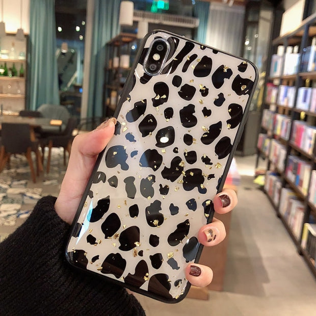 Leopard Print Phone Case Cover For Iphone