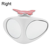 Rotatable 2 Side Car Blind Spot Convex Mirror